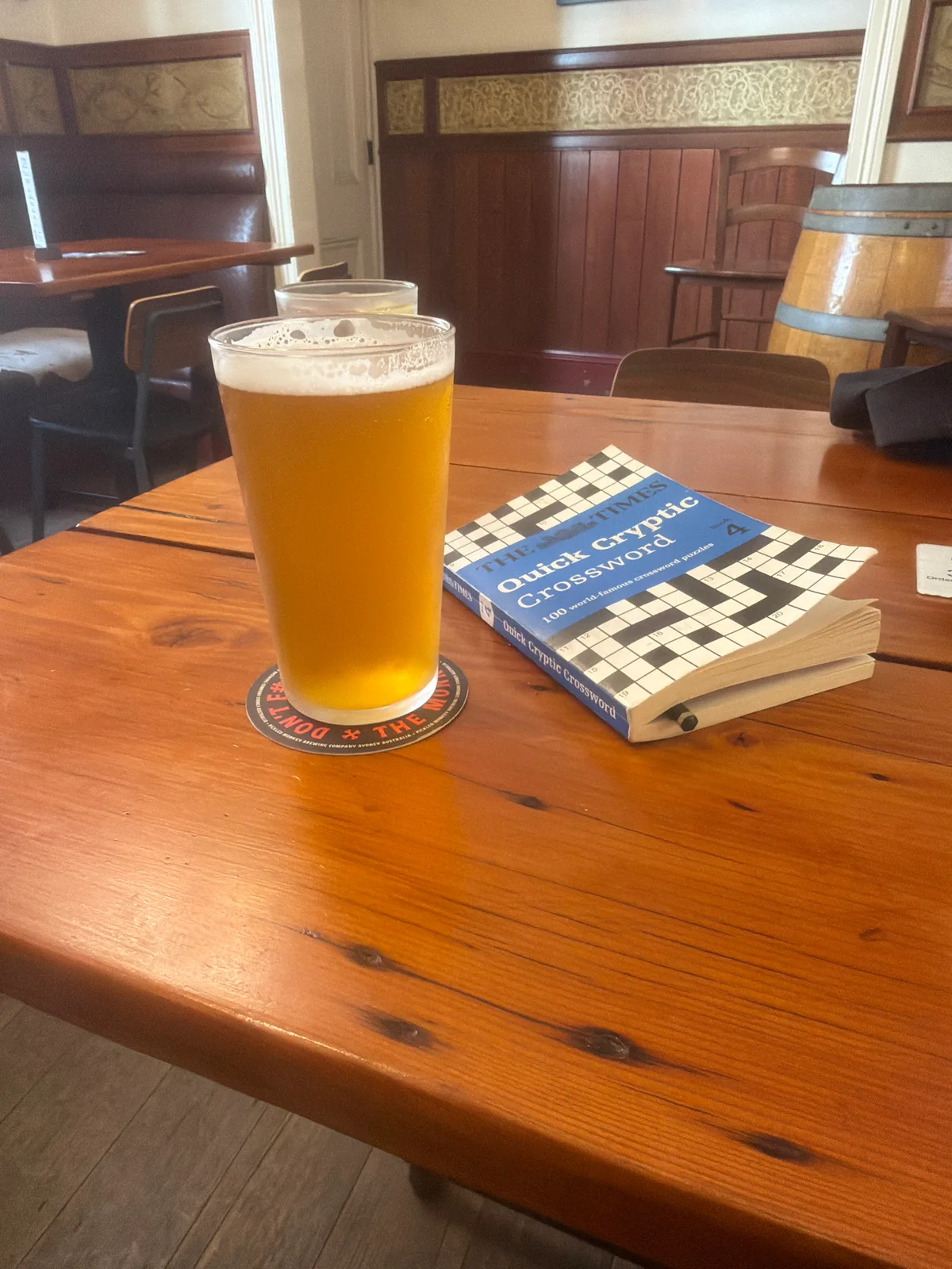 stopthatastronaut is at Harts Pub.