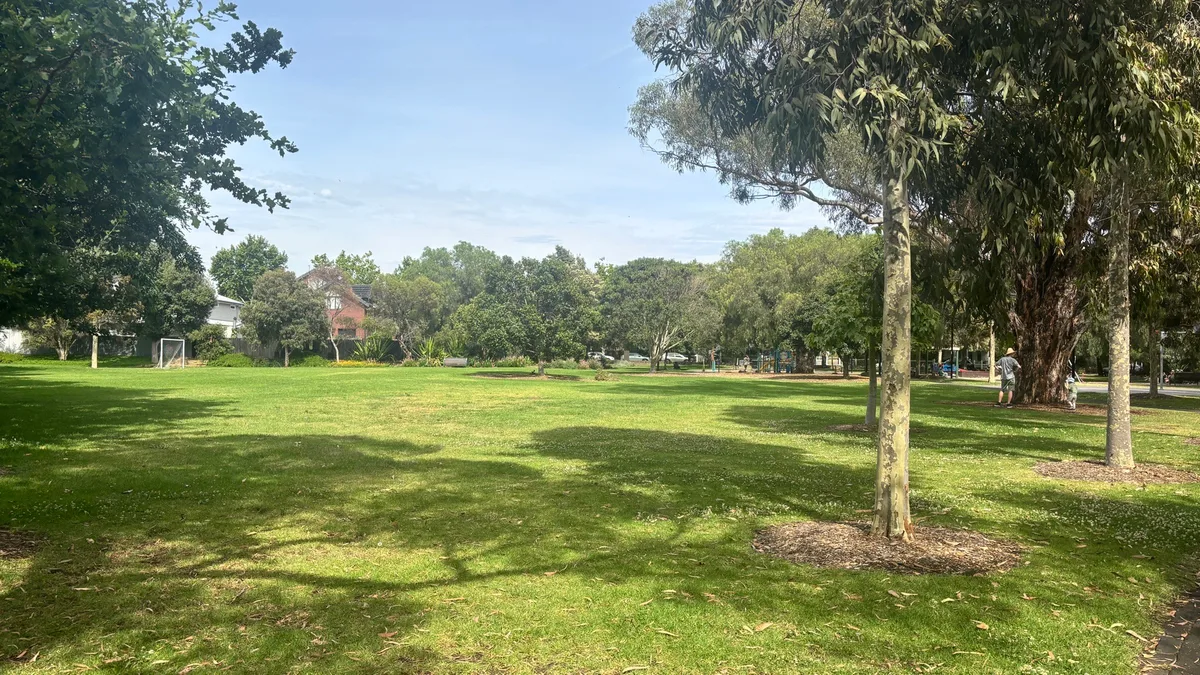 Kristof is 🌳 exploring at Beaton Reserve.