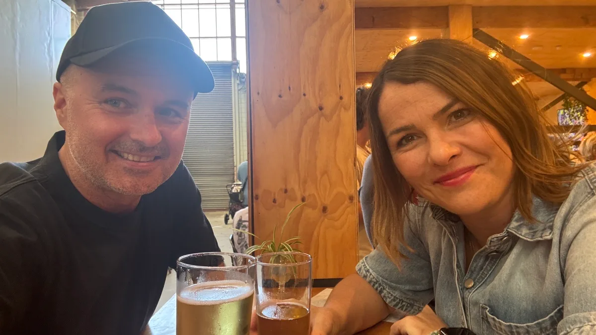Kristof is 🍺 drinking at Barbarian Brewing Co. with Nada.