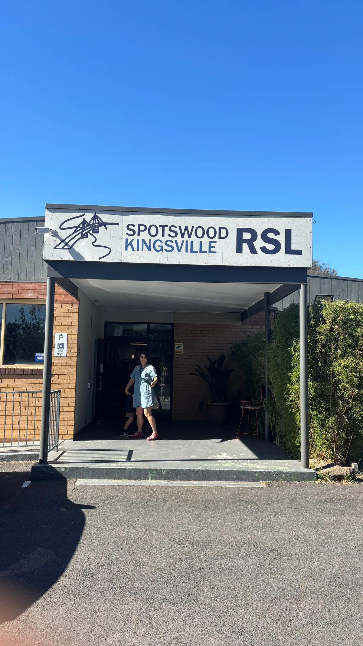 Kristof is 🏛️ visiting at Spotswood Kingsville RSL.