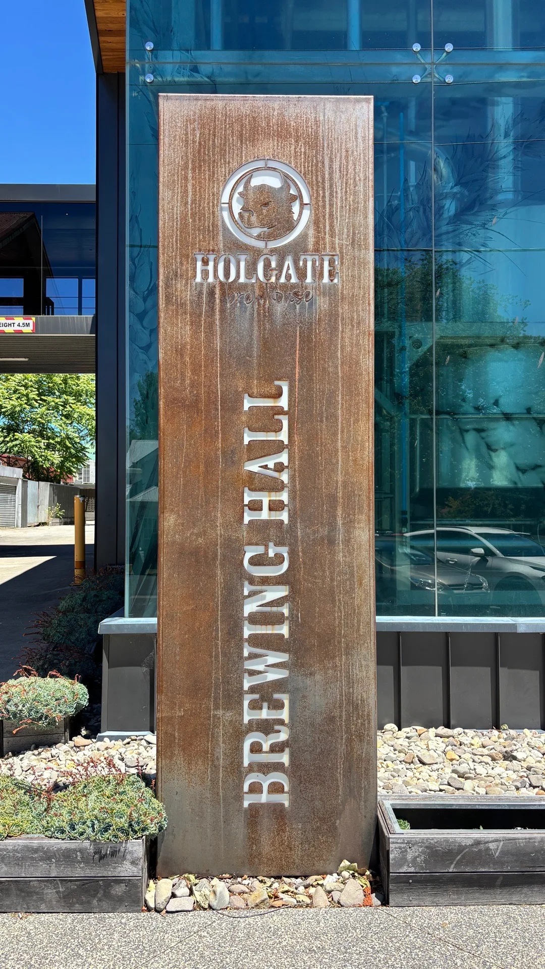 Kristof visiting at Holgate Taproom