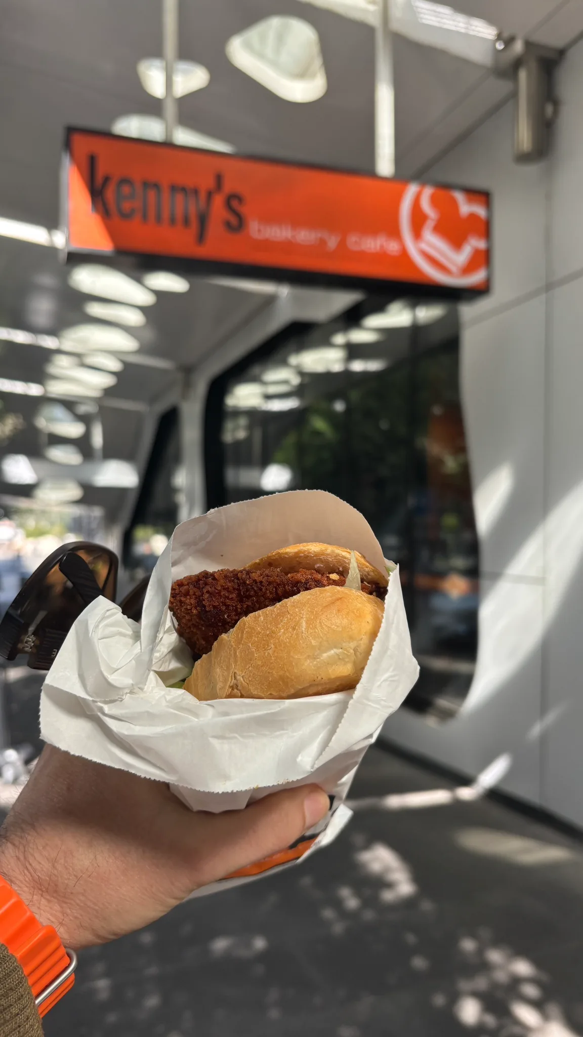 Kristof is 🍽️ eating at Kennys Bakery Cafe.