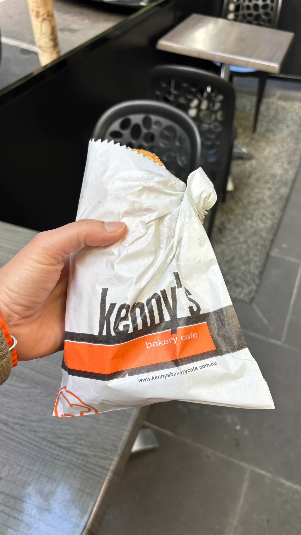 Kristof is 🍽️ eating at Kennys Bakery Cafe.