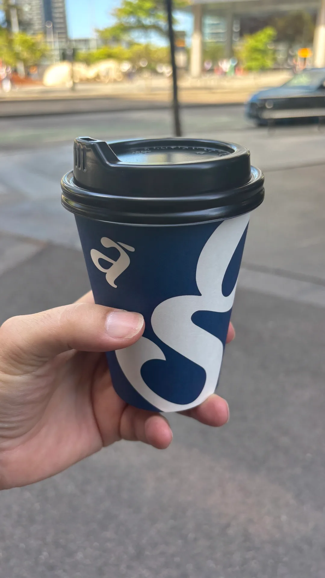 Kristof is 🏛️ visiting at Again coffee.