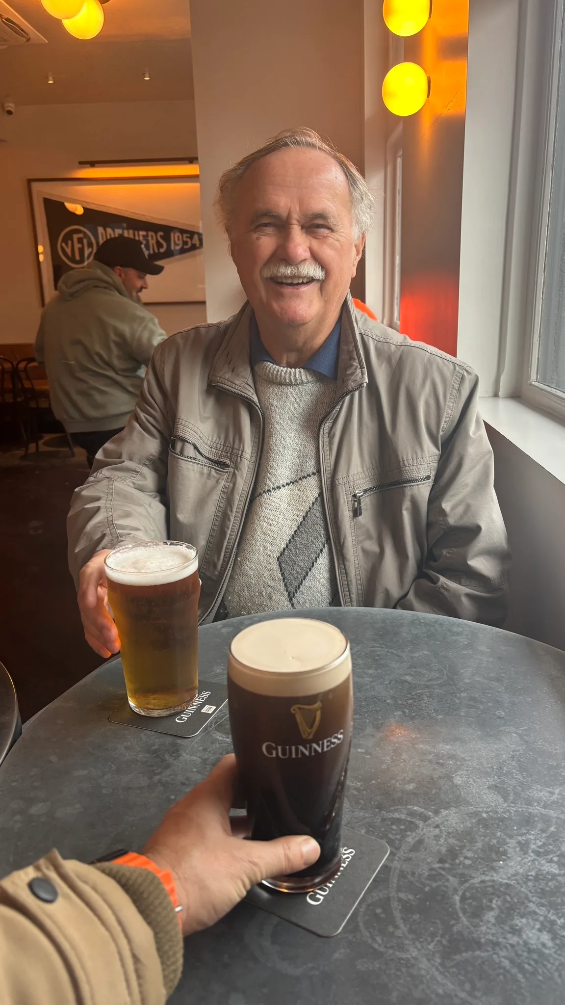 Kristof is 🍺 drinking at Railway Hotel with Wlad.