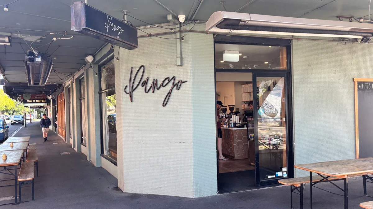 Kristof is 🍽️ eating at Pango.