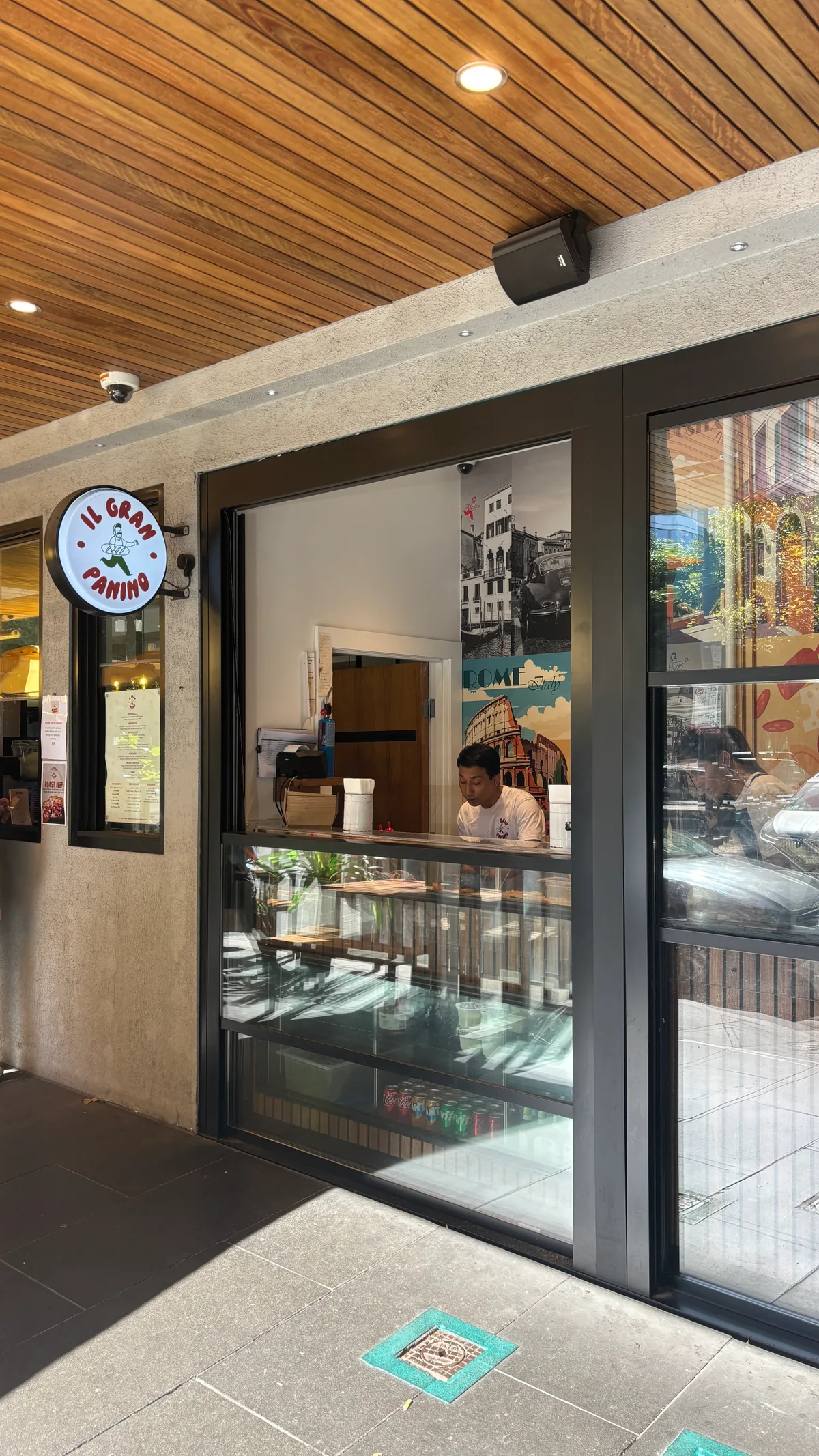Kristof is 🥪 eating at IL GRAN PANINO.