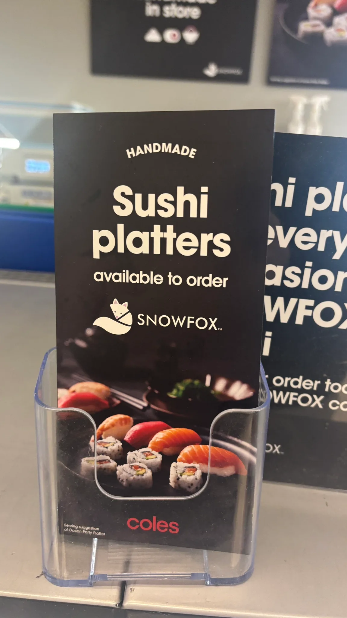 Kristof is 🍣 eating sushi at SNOWFOX Sushi Yarraville.