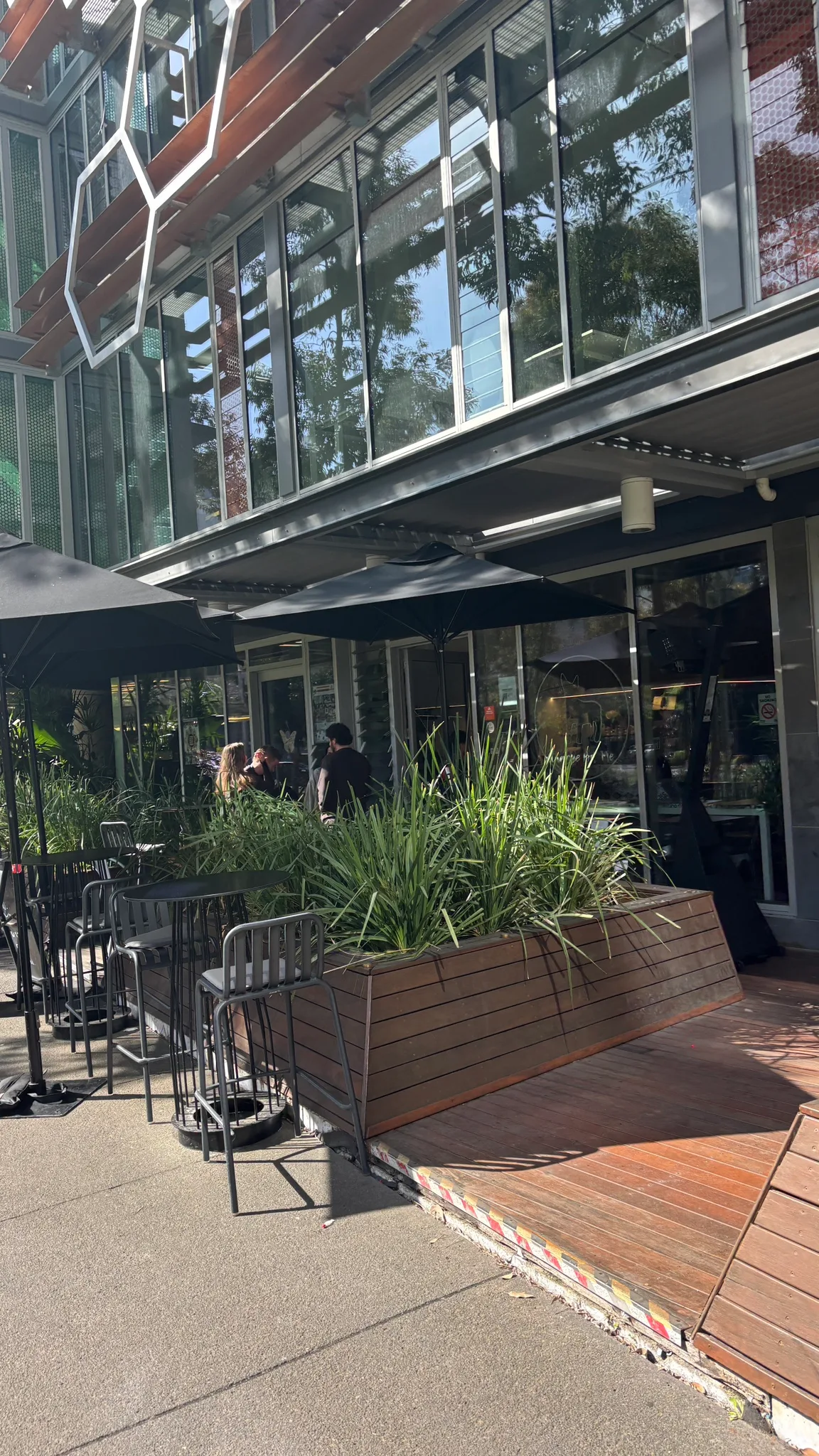 Kristof is ☕ drinking a flat white at Charlie Bit Me Cafe.
