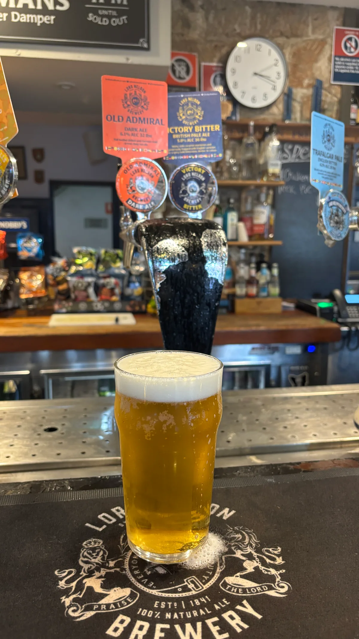 Kristof is 🍺 drinking at The Lord Nelson Brewery Hotel with Raphael and Nada.