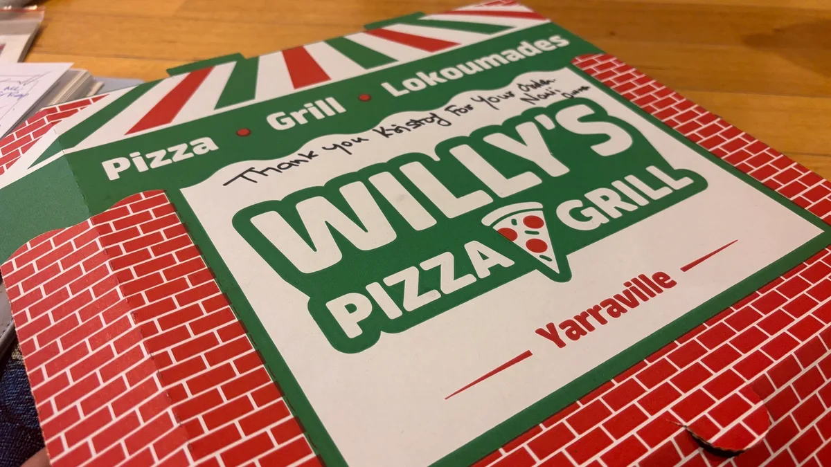 Kristof is 🍽️ eating at Willy’s Pizza & Grill with Raphael.
