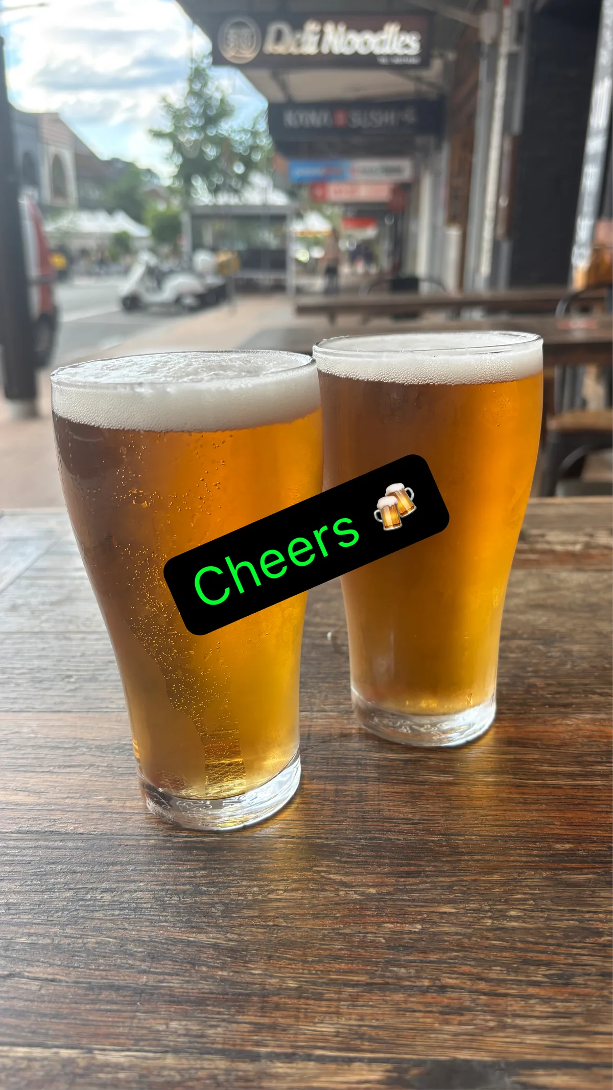 Kristof is 🍺 drinking at The Stoned Crow with Raphael and Nada.