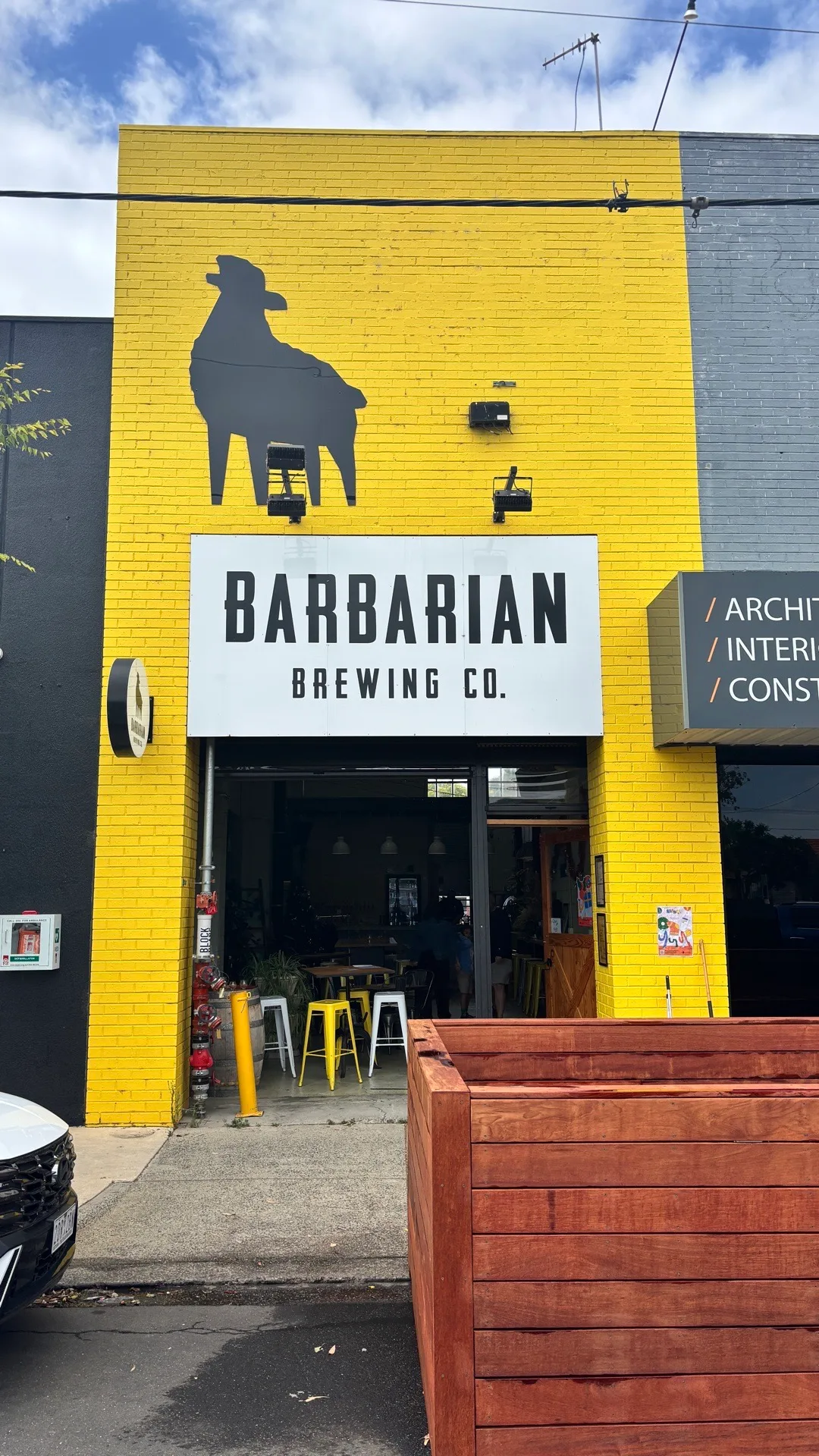 Kristof is 🍺 drinking at Barbarian Brewing Co..