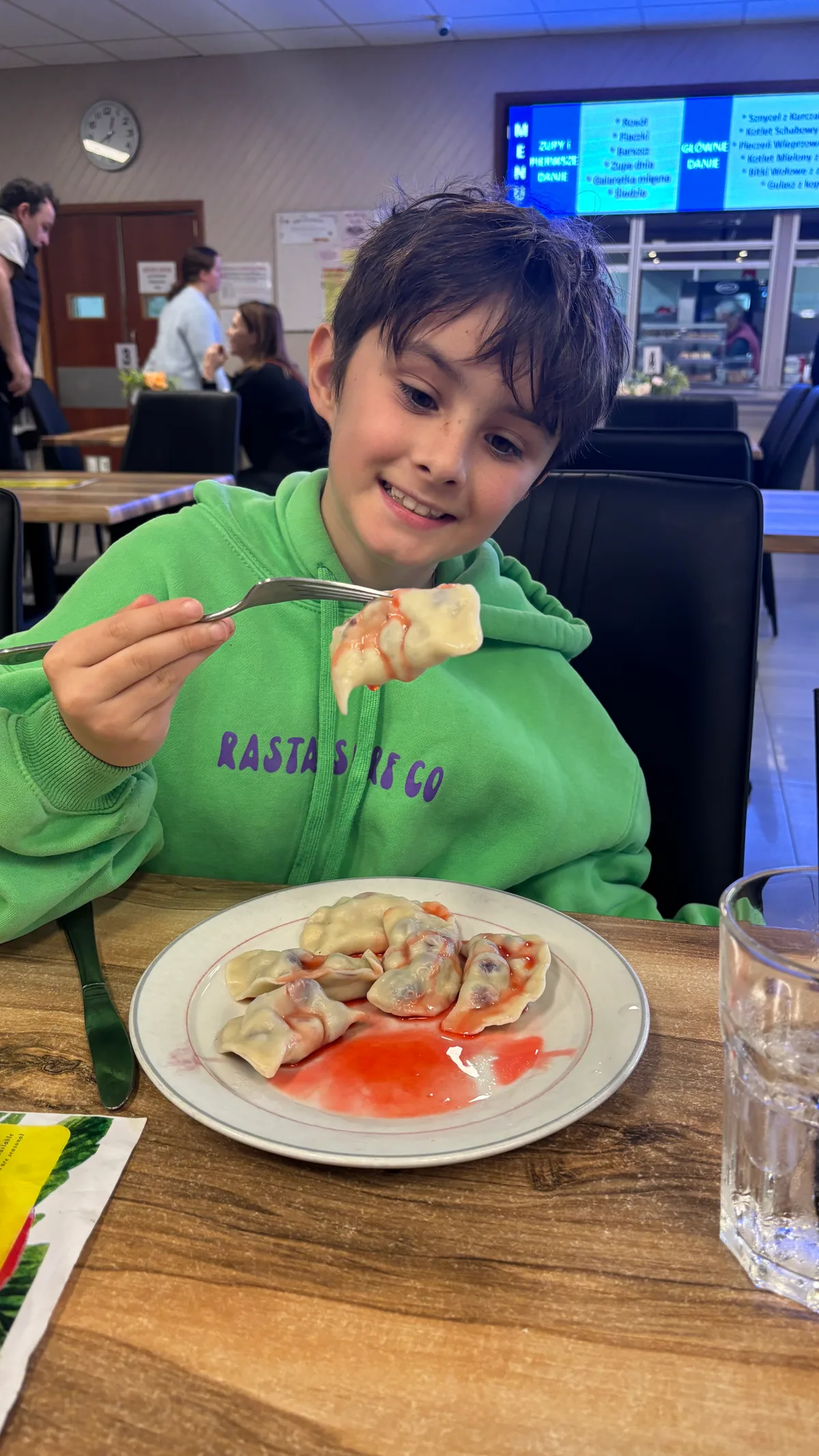 Kristof is 🍽️ eating at Polish Sporting Recreation and Community Association with Raphael.