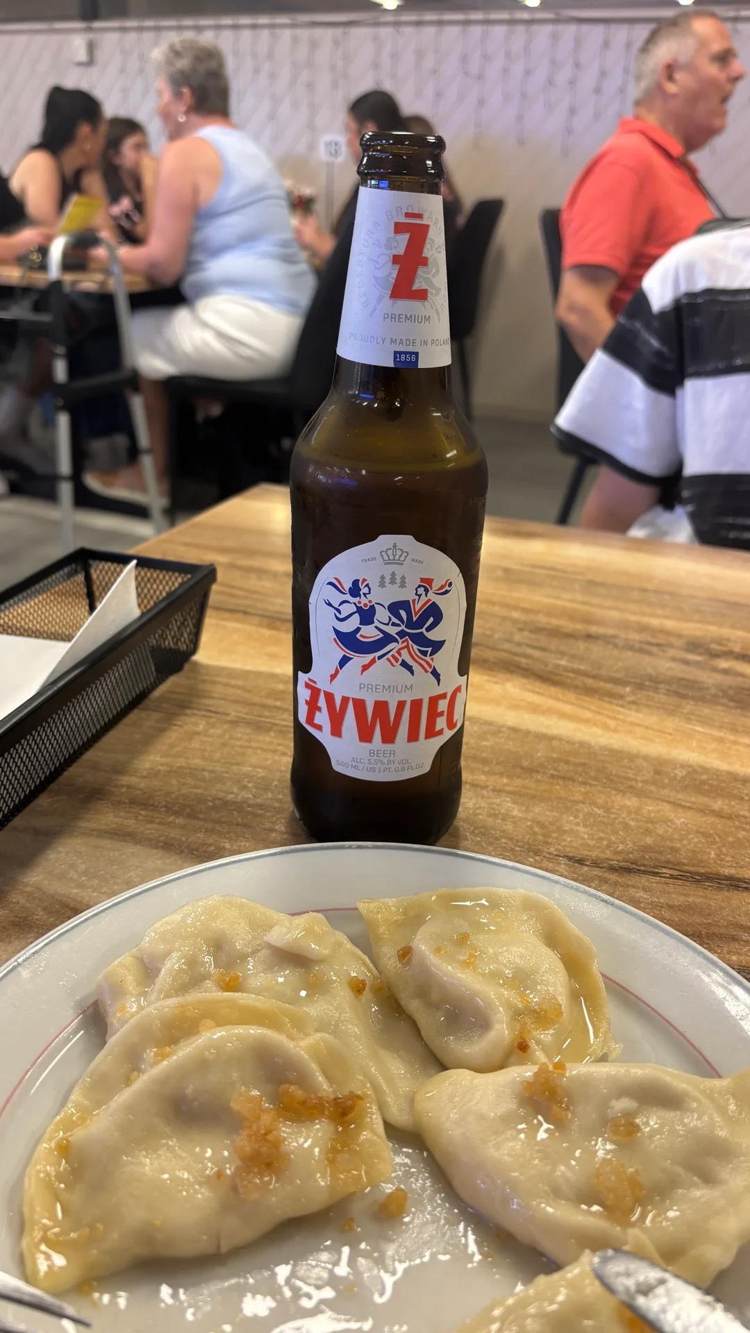 Kristof is 🍽️ eating at Polish Sporting Recreation and Community Association with Raphael.