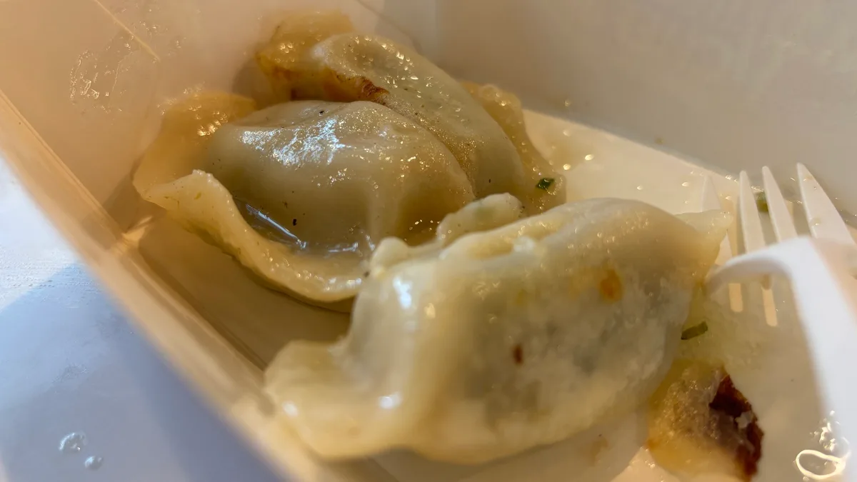 Kristof is 🍽️ eating at Dumpling Chef Emporium.