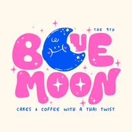 Blue Moon Cakes & Coffee Thai Cafe logo
