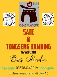 Sate dan Tongseng Kambing Wr. BM logo