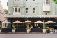 Woolpack Hotel Redfern logo