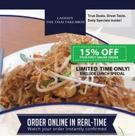 Ladda's The Thai Takeaway logo