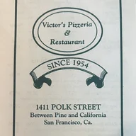 Victor's Pizzeria & Italian Restaurant logo