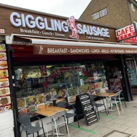 Giggling Sausage Cafe logo
