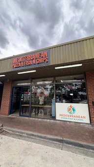 Mediterranean Pizza Fish N Chips logo