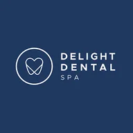 Delight Dental Spa I Mascot logo