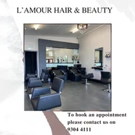 L'amour Hair & Beauty logo