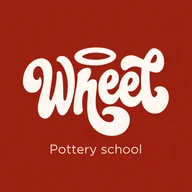 Pottery school - Wheel logo