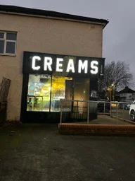Creams Cafe New Haw logo