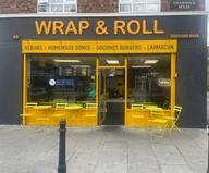 Wrap & Roll Homemade Doner and Burgers logo