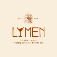 Lymen Rooftop Cocktail & Wine Bar - Sunset river view logo