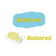 Buttered Bakery & Cafe logo