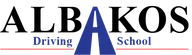 Albakos Driving School logo