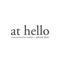 At Hello Lash and Brow Bar logo