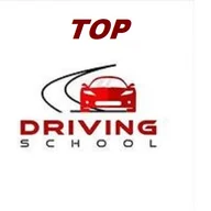 Top automatic driving school logo