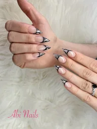 Abi Nails logo
