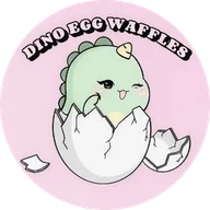 Dino Egg Waffle logo