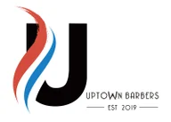 UPTOWN BARBERS THE ROCKS logo