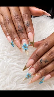 S and H Nail and Beauty logo