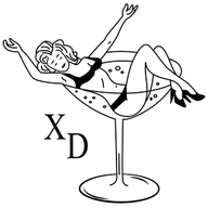 Extra Dirty Cocktail Club logo