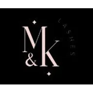 M&K Lashes and Brows logo