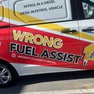 Wrong Fuel Assist logo