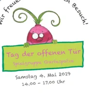 Spielgruppe Gartespatze Neubad logo