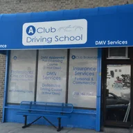 A Club Driving School logo