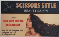 Scissors Style Beauty Salon logo