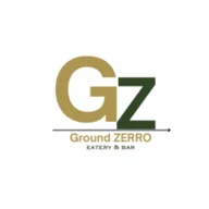 Ground zerro cafe and bar logo