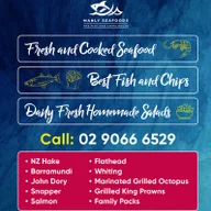 Manly Seafoods logo