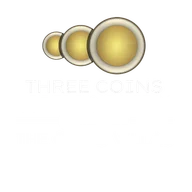 Three Coins Coffee and Eatery logo